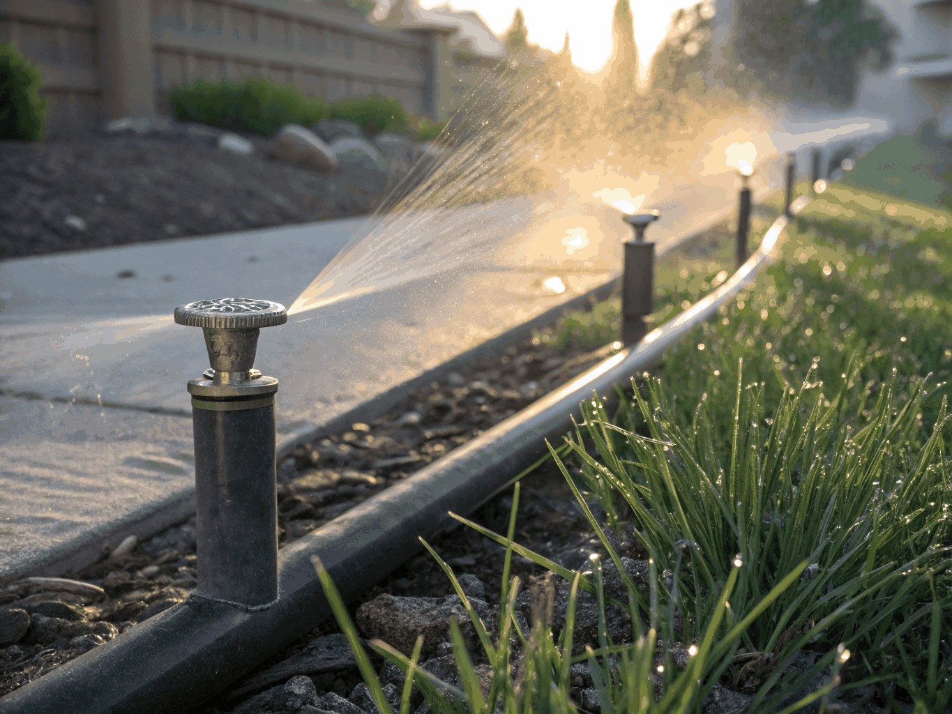 Sprinkler system maintenance