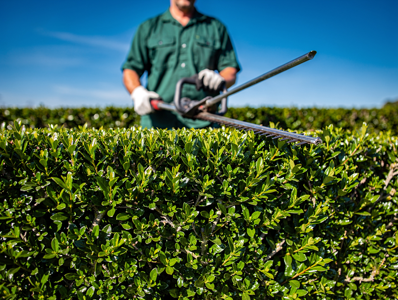 Bush and tree trimming