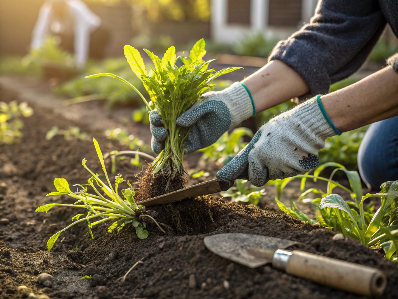 Detailed weed removal process