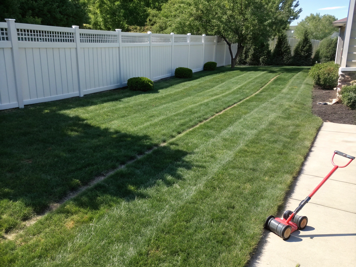 Beautifully maintained yard ready for an estimate